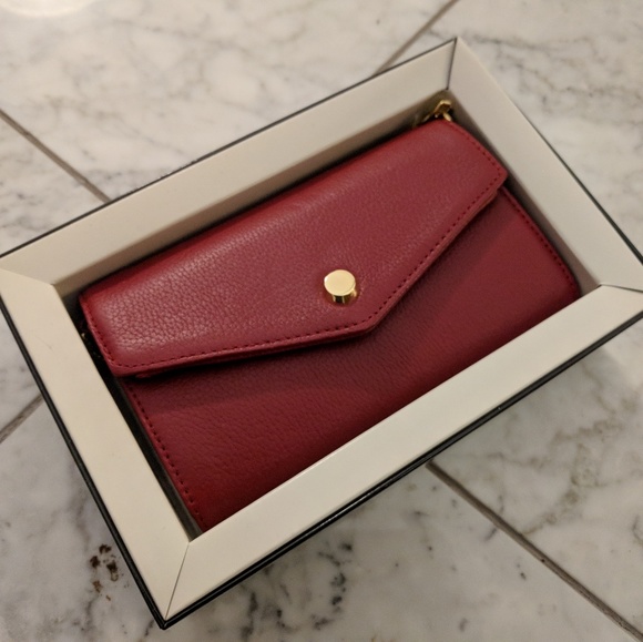 NIB - Mini Leather Crossbody or Wallet - Picture 3 of 4